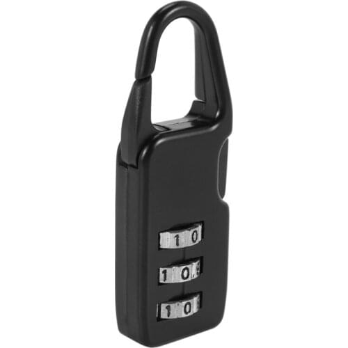 Anti-Theft Combination Travel Suitcase Luggage Padlock Digit Push Password Lock Zinc Alloy Coded Lock Cupboard Cabinet Locker Pa