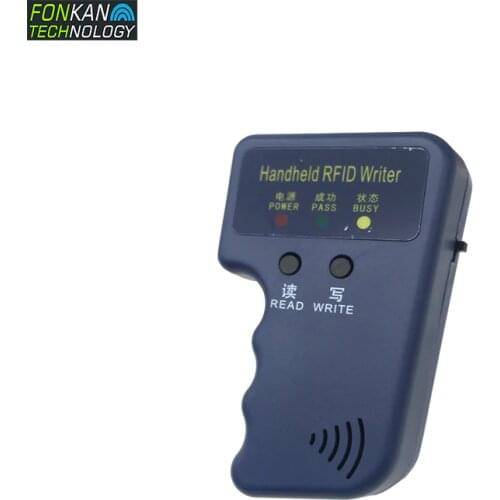 Handheld 125Khz EM4100 RFID reader copier writer duplicator(T5577/EM4305/TK4100) door keyfob duplicator rfid copier