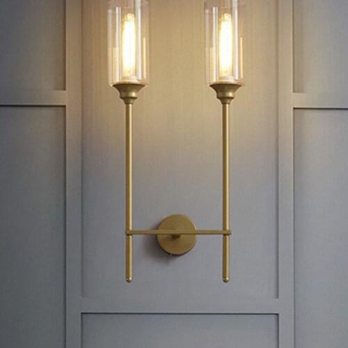 Nordic Retro LED Wall Lamps E27 For Living Room Bedroom Bedside Creative Indooor Industrial Style Decoration Lighting Luminaire