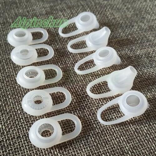 Aipinchun 10PCS/Lot Replacement Silicone Eartips Eargels Earbuds Ear Tips For Bluetooth Headphone