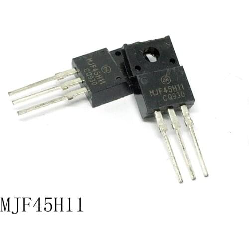 Transistor MJF45H11 TO-220F 10A/80V 10pcs/lots new in stock