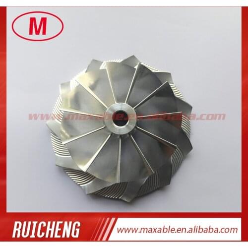 TD05H 20G upgrade 53.11/70.98mm 11+0 blades Reverse turbocharger billet/milling/aluminum 2618 compressor wheel