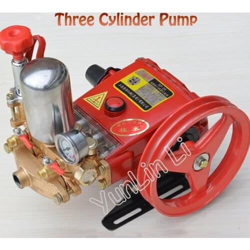 High Pressure Three Cylinders Pump Plunger Pump For Pesticide Spraying Machine Type 26 With English Manual