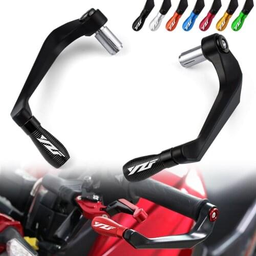 Motorcycle Handlebar Grips Guard Brake Clutch Lever Protector For Yamaha YZF R15 V3 2013 2014 2015 2016 2017 2018 2019 2020 2021