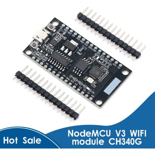 1pcs NodeMCU V3 Lua WIFI module integration of ESP8266 + extra memory 32M Flash, USB-serial CH340G