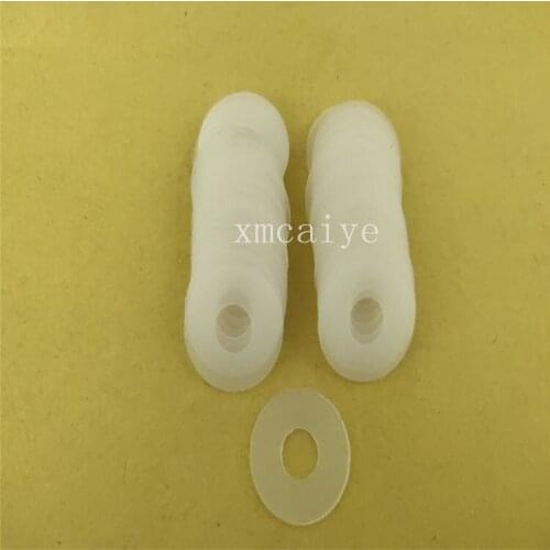 100 pieces 25*10*1mm white rubber sucke for folding machine sucker