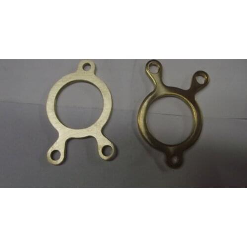 2 pcs Alto sax repair parts Brass