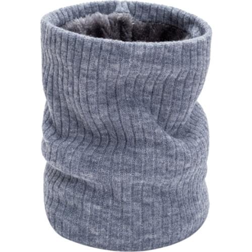 2020 Fashion Winter Scarf Women Men Brand Knitted Winter Scarfs For Women Thick Warm Neck Ring