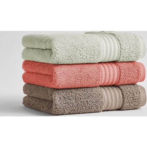 36CM*82CM enlarge solid 100% cotton towel 155G thicken colorful dobby hair towel white gray red bule couple lovers face towel