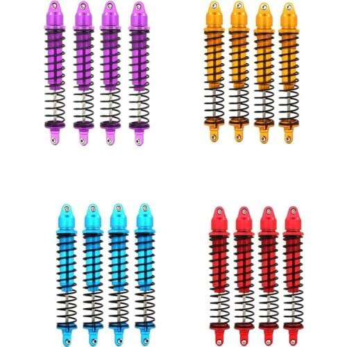 4PCS Metal Shock Absorber Damper for 1/5 Traxxas X-Maxx ARRMA HPI Baja 5B Rofun RC Car Upgrade Parts Accessories