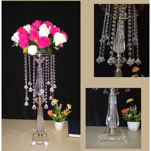 CrystataShine Tabletop Flower Vases