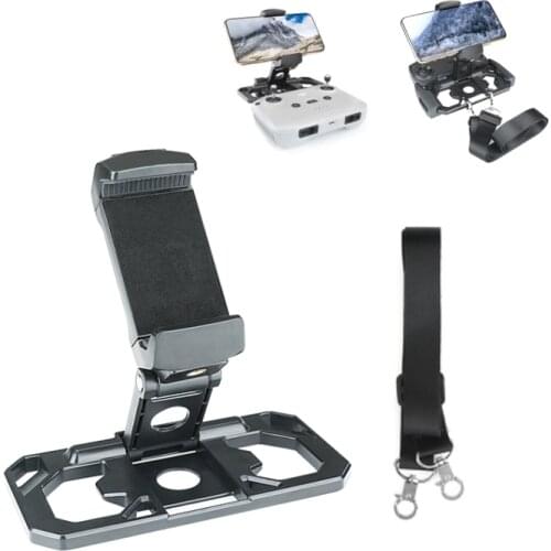 DJI Mini 2/Air 2/Mavic Mini Remote Control Phone Tablet Holder Bracket Mount Clip Front Controller Stand