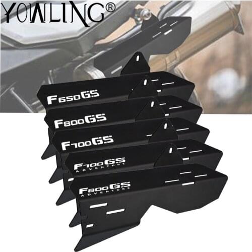 For BMW F650GS F700GS F800GS Adventure F650 F700 F800 GS Exhaust Pipe Crash Protector Rear Muffler Shield Anti-scalding Protect