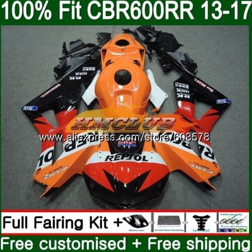 Injection For HONDA CBR600RR 2013 2014 2015 2016 2017 Repsol hot 82CL.50 CBR 600RR 600 RR CBR600 RR F5 13 14 15 16 17 Fairing
