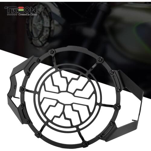 TREON For Kawasaki Z900RS Z900 RS 2017 2018 2019 Headlight Bracket Motorcycle Headlamp Guard Cover Lampshade Grill Covers