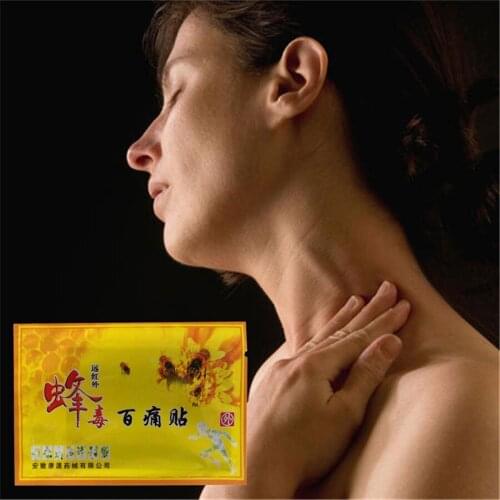 Medical Pain Relief Patch Bee venom Analgesic Plaster Herbal heating Massage Care Waist/Neck/Shoulder/Body Pain Plaster Pain Rel