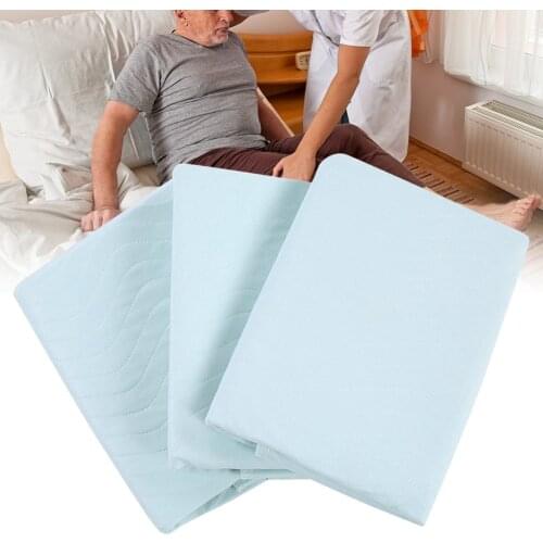 Reusable Washable Nappy Underpads Waterproof Diaper Inserts Boosters Liners For Pocket Cloth Nappy Diaper Anti Slip Bed Underpad