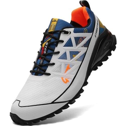 Tourist Hiking Mens Sneakers HikingShoes Non-Slip Waterproof Mountain Climbing Wading Shoes Mens Leisure Outdoor Sports Shoes