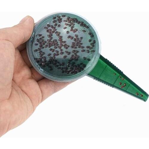 2021 New 5 In 1 Adjustable Size Seeder Dia Dispenser Sower Seeder Plastic Disseminator Farm Garden Plant Supplies Tools