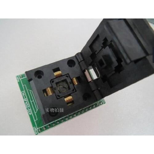 Original IC Test Seat QFN32 QFN33 burner QFN32-DIP32 conversion Socket Adapter size 5X5MM PITCH0.5MM