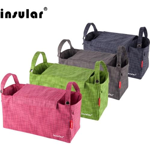 Insular Casual Mummy Baby Bag Large Capacity Diaper Bag Waterproof Nursing Inner Container For All Stroller Baby Nappy Bag