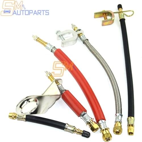 Tire Valve Extension Tube For Car Truck Motorcycle Wheel Tyre Valve Inflatable Connector Rod Adapter Accessories