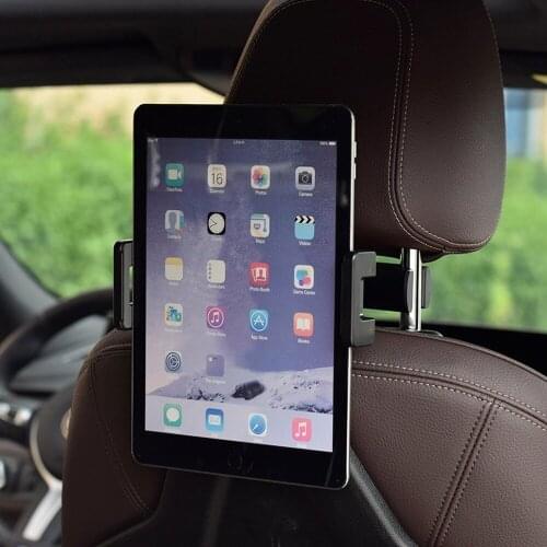 Universal Car Seat Mount Telescopic Tablet Holder Bracket Clamp Rack for iPhone Samsung Universal Phone Tablet Car Holder
