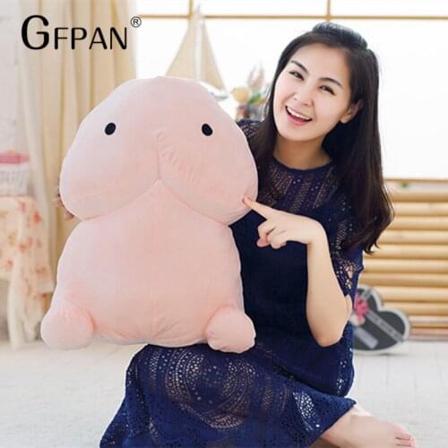 1pc 30/50cm Magic Penis Plush Toys Pillow Sexy Soft Stuffed Funny Cushion Simulation Lovely Dolls Best Gift for Kids Brinquedos