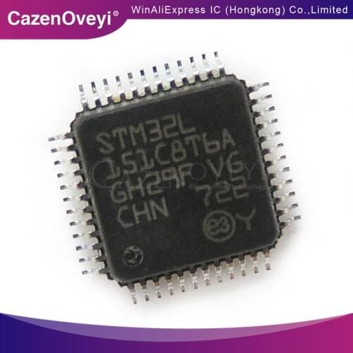1pcs/lot STM32L151C8T6TR STM32L151C8T6 STM32L151 STM32L 151C8T6 TQFP-48 In Stock