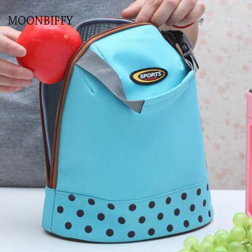 1PCS Oxford Hand Carry Thickened Cooler Bag Picnic Protable Ice Bags Food Thermal Organizer