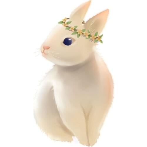 Rabbit car stickers auto motorcycle accessories interior accessories exterior accessories decorative polyethylene decals