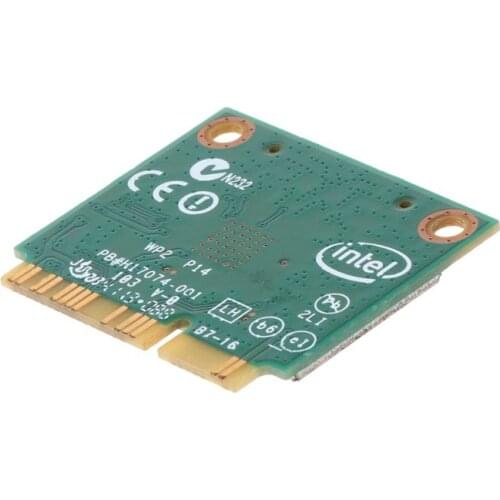 For Intel Wireless 7260NGW Bluetooth 4.0 BN WiFi Wlan Card 300M 04X6011 04W3815 for Lenovo Thinkpad