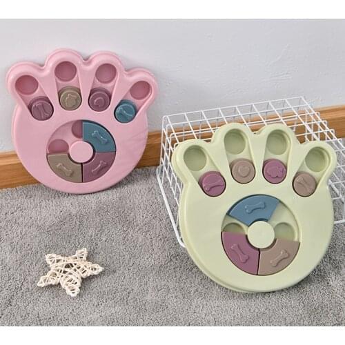 Dog Puzzle Toys Increase IQ Interactive Slow Dispensing Feeding Pet Dog Training Games Feeder For Small Medium Dog Puppy