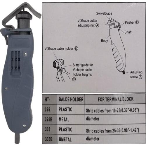 Cable Stripper Stripping Handheld Coaxial Stripping Optical Cable Stripping Knife