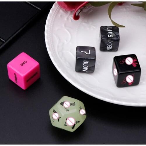 Interesting Sex Dice Fun Adult Erotic Love Sexy Posture Couple Lovers Humour Game Toy Novelty Party Gift Couple Games Dice Set