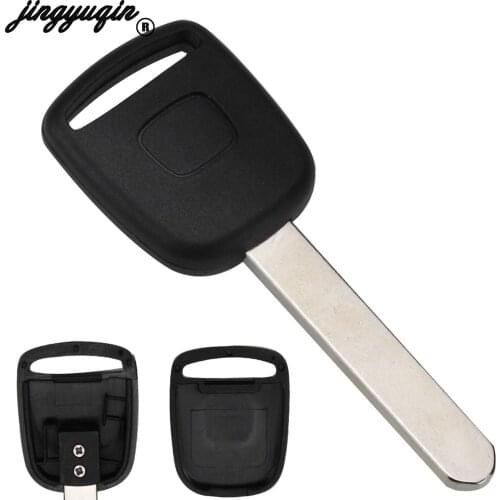 Jingyuqin New Uncut Replace remote car key Transponder Ignition for honda CR-V XR-V Accord Civic Jade No Chip
