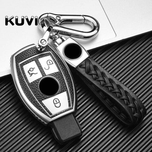 Tpu Leather Car Key Fob Chain Cover Case For Mercedes Benz W205 W212 X253 W166 X204 X166 W176 W246 W204 W222 W463 X156