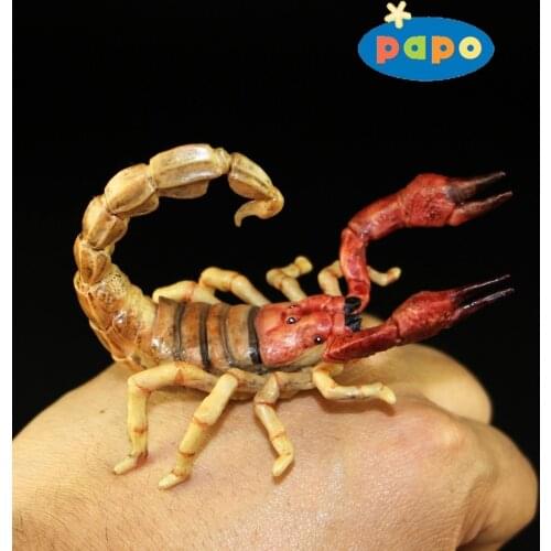 2016 Papo Simulated Insect Animal TOYS 1:1 Scorpion Model 8CM