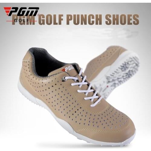 Men Mesh Leather Golf Shoes Breathable Lace Up Sneakers Man Comfortable Sports Golf Sports Shoes High Quality AA10101