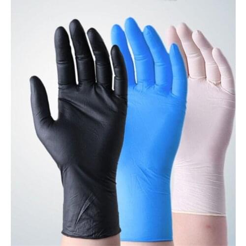 New 300pcs/lot Disposable Gloves Latex Cleaning Food Gloves Universal Household Garden Cleaning Gloves Home Cleaning Rubber