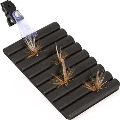 1pc Fishing Lure Hook Storage Holder Board Hanging Board Fly Bait Tackle Rack Sponge Storage Board Fishing Accessories