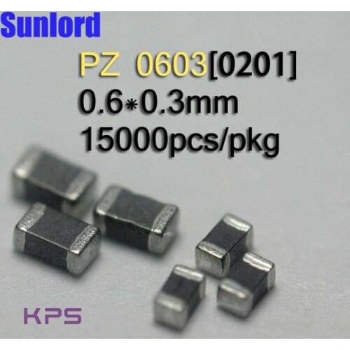 PZ 0603 Multilayer Chip Ferrite Bead Computer DVD Camera LCD TV 3C 5G AI EMI Large current 6A Communication Phones