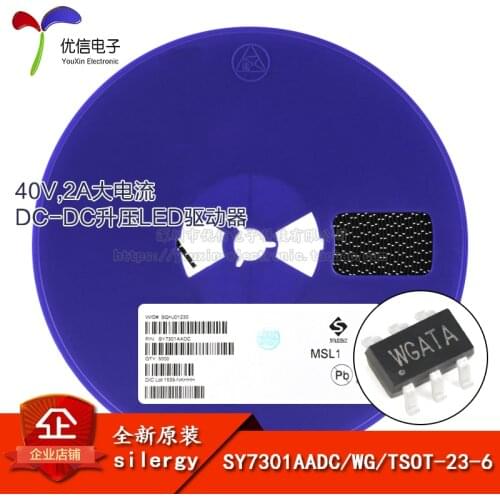 SY7301AADC genuine original screen WG TSOT-23-6 DC-DC boost LED driver