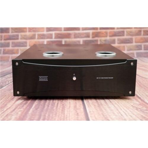 Musical Paradise MP-P2 MM MC Vacuum Tube Phono Pre Amplifier Ture Tube Phono Preamp MM 55dB (Max), MC 100dB(Max)