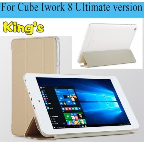 Ultra-thin Hot Selling PU Case Cover For CUBE iwork8 Ultimate/For CUBE iwork8 Air 8" Tablet Edition With Free Hot 3 Gifts