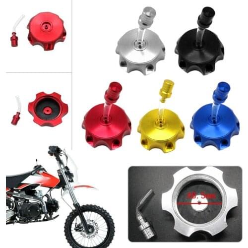 Universal CNC Aluminum Motorcycle Gas Fuel Petrol Tank Cap for Dirt Bike ATV Quad Auto Replacement Parts Tank Covers