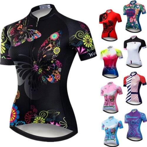 Weimostar 2021 Cycling Jersey Women Pro Team Bicycle Clothing Maillot Ciclismo Anti-UV MTB Bike Jersey Shirt Road Cycling Wear