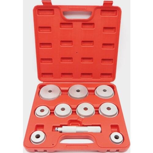 10 Pcs Bearing Race & Seal Driver Installer Set Remover Automotive