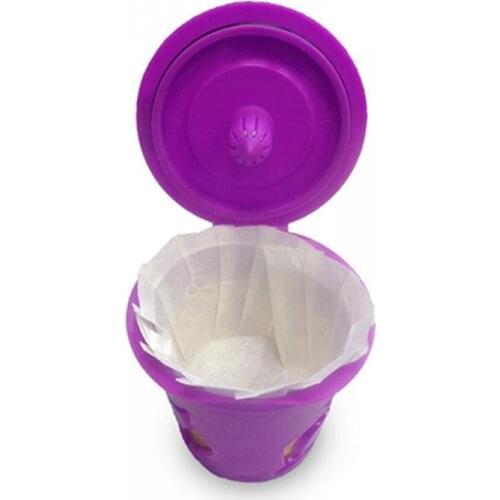 100pcs Home Kitchen Disposable Paper Filters Cups Replacement Coffee Filters