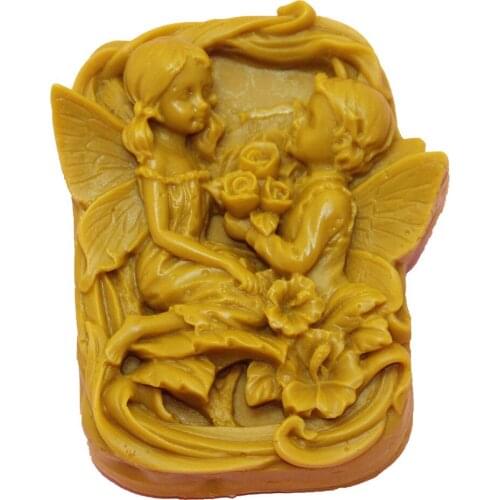 Angel Silicone Soap mold DIY Handmade Craft 3d soap molds